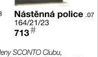 Nástěnná police .07
