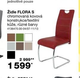 Židle FLORA S