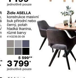 Židle ASELLA