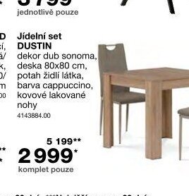 Jídelní set DUSTIN