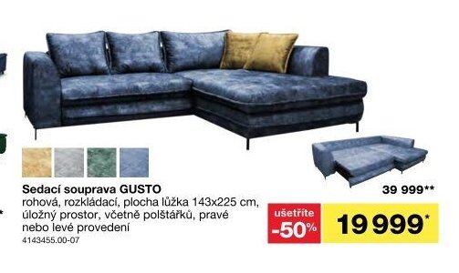 Sedací souprava GUSTO