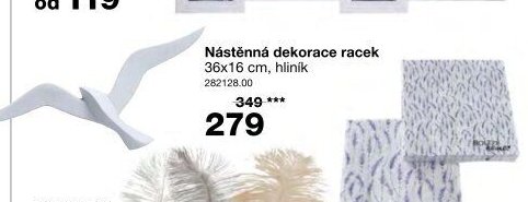 Nástěnná dekorace racek