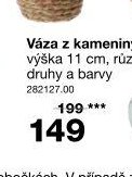 Váza z kameniny