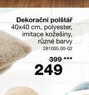 Dekorační polštář