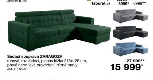 Sedací souprava ZARAGOZA