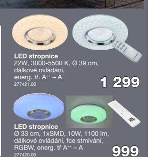 LED stropnice