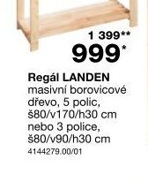Regál LANDEN
