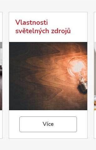 Vlastnosti světelných zdrojů
