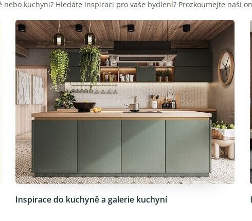 Inspirace do kuchyně a galerie kuchyní