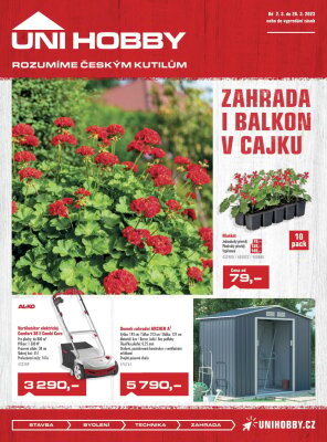 akční leták UNI HOBBY 2.3.2023-26.3.2023