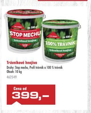 Trávníkové hnojivo