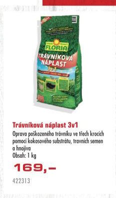 Trávníková náplast 3v1