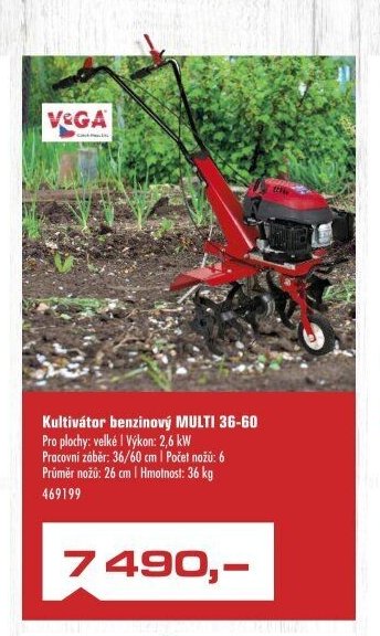 Kultivátor benzinový MULTI 36-60
