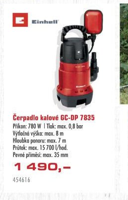 Čerpadlo kalové GC-DP 7835