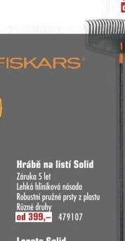 Hrábě na listí Solid