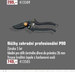 Nůžky zahradní profesionální P90
