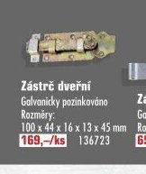 Zástrč dveřní