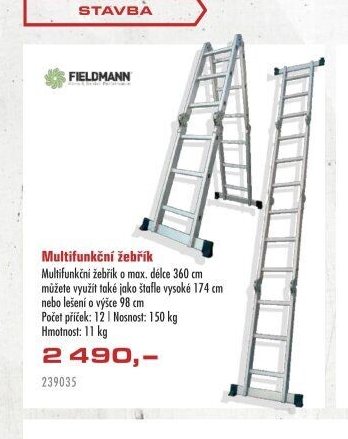 Multifunkční žebřík