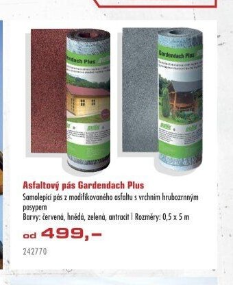 Asfaltový pás Gardendach Plus