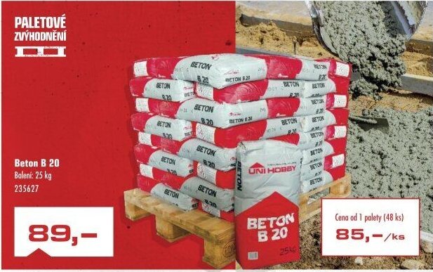 Beton B 20