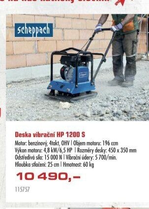 Deska vibrační HP 1200 S