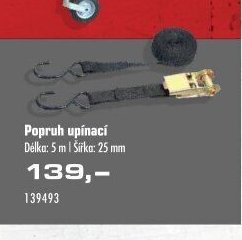 Popruh upínací