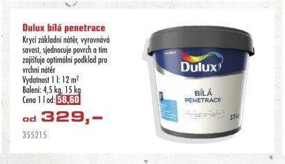 Dulux bílá penetrace