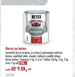Barva na beton