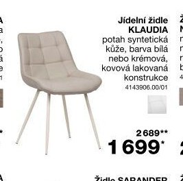 Jídelní židle KLAUDIA