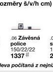 .06 Závěsná police
