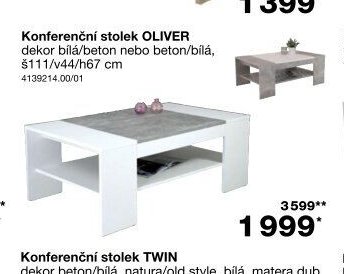 Konferenční stolek OLIVER