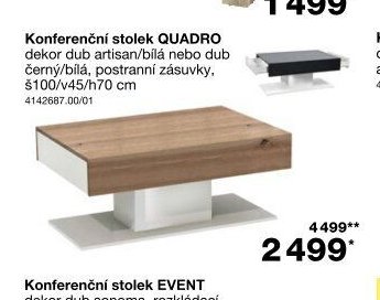 Konferenční stolek QUADRO