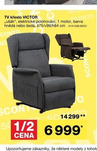 TV křeslo VICTOR
