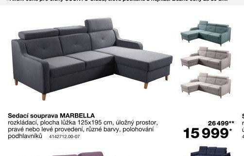 Sedací souprava MARBELLA