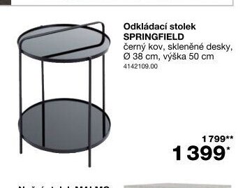 Odkládací stolek SPRINGFIELD