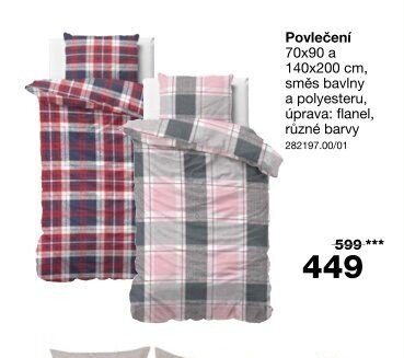 Povlečení 70x90 a 140x200 cm