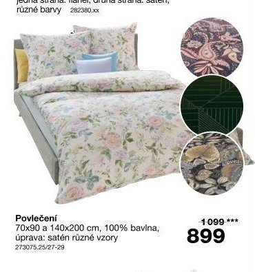 Povlečení 70x90 a 140x200 cm