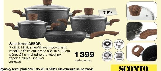 Sada hrnců ARBOR