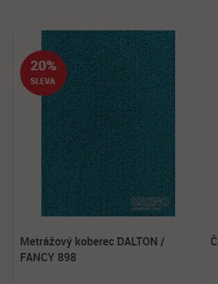 Metrážový koberec DALTON / FANCY 898