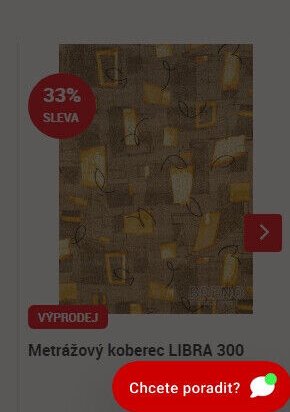 Metrážový koberec LIBRA 300