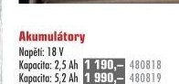 Akumulátor 2,5 Ah