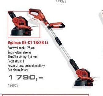Vyžínač GE-CT 18/28 Li