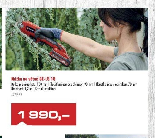 Nůžky na větve GE-LS 18