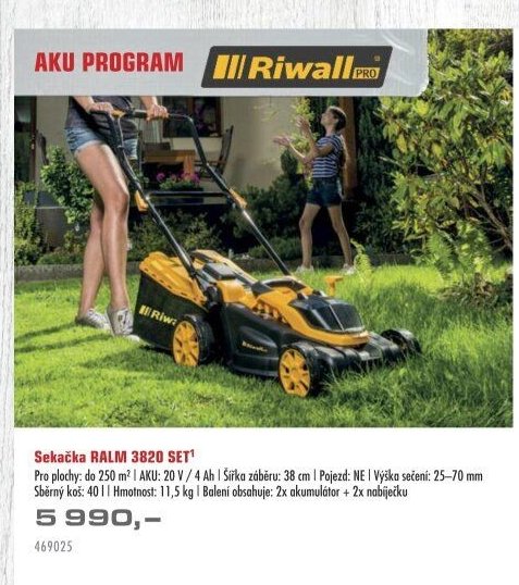 Sekačka RALM 3820 SET