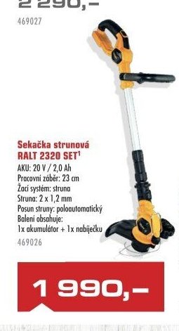 Sekačka strunová RALT 2320 SET