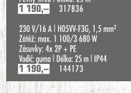 Emos Prodloužovací kabel na bubnu (230 V/16 A)