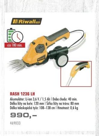 Riwall RASH 1236 LH
