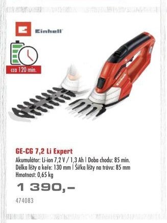 Einhell GE-CG 7,2 Li Expert