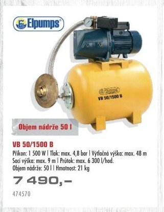 Elpumps VB 50/1500 B
