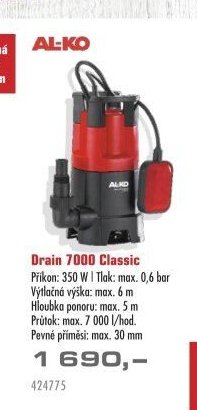 AL-KO Drain 7000 Classic